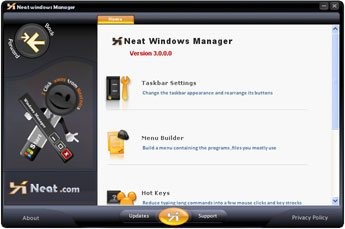 Скриншот 1 программы xNeat Windows Manager