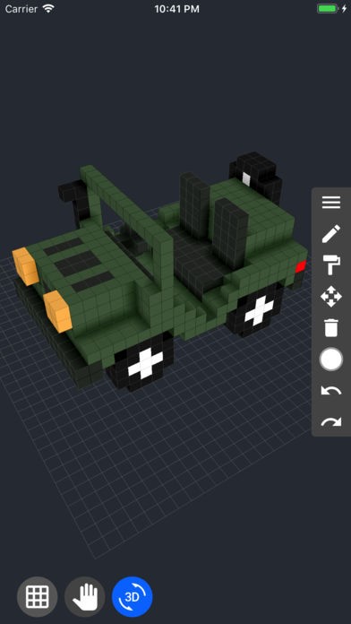 Скриншот 6 программы 3D Pixel Artist