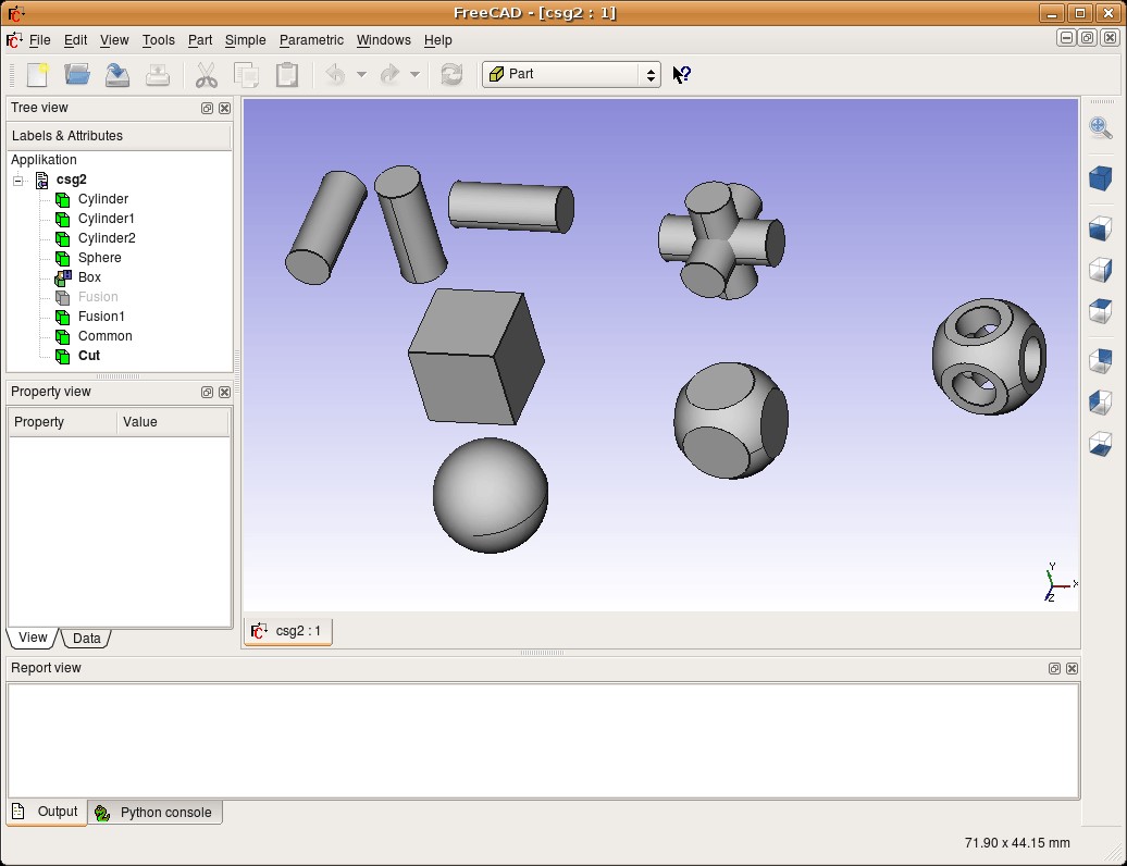 Скриншот 6 программы FreeCAD