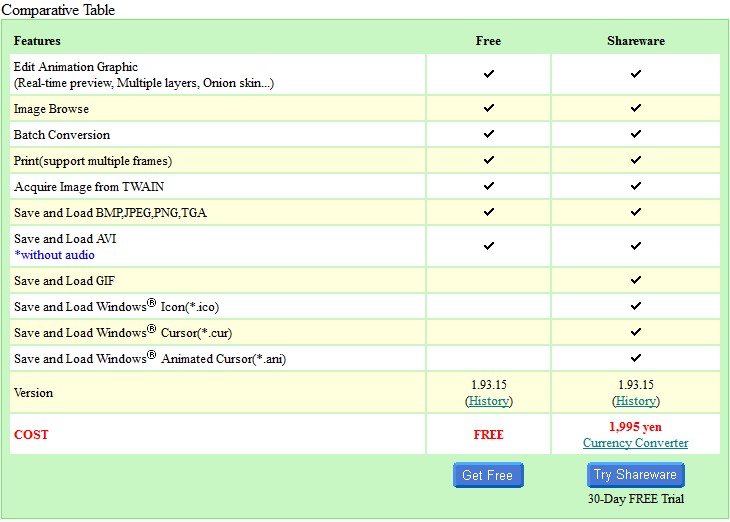 Скриншот 3 программы GraphicsGale