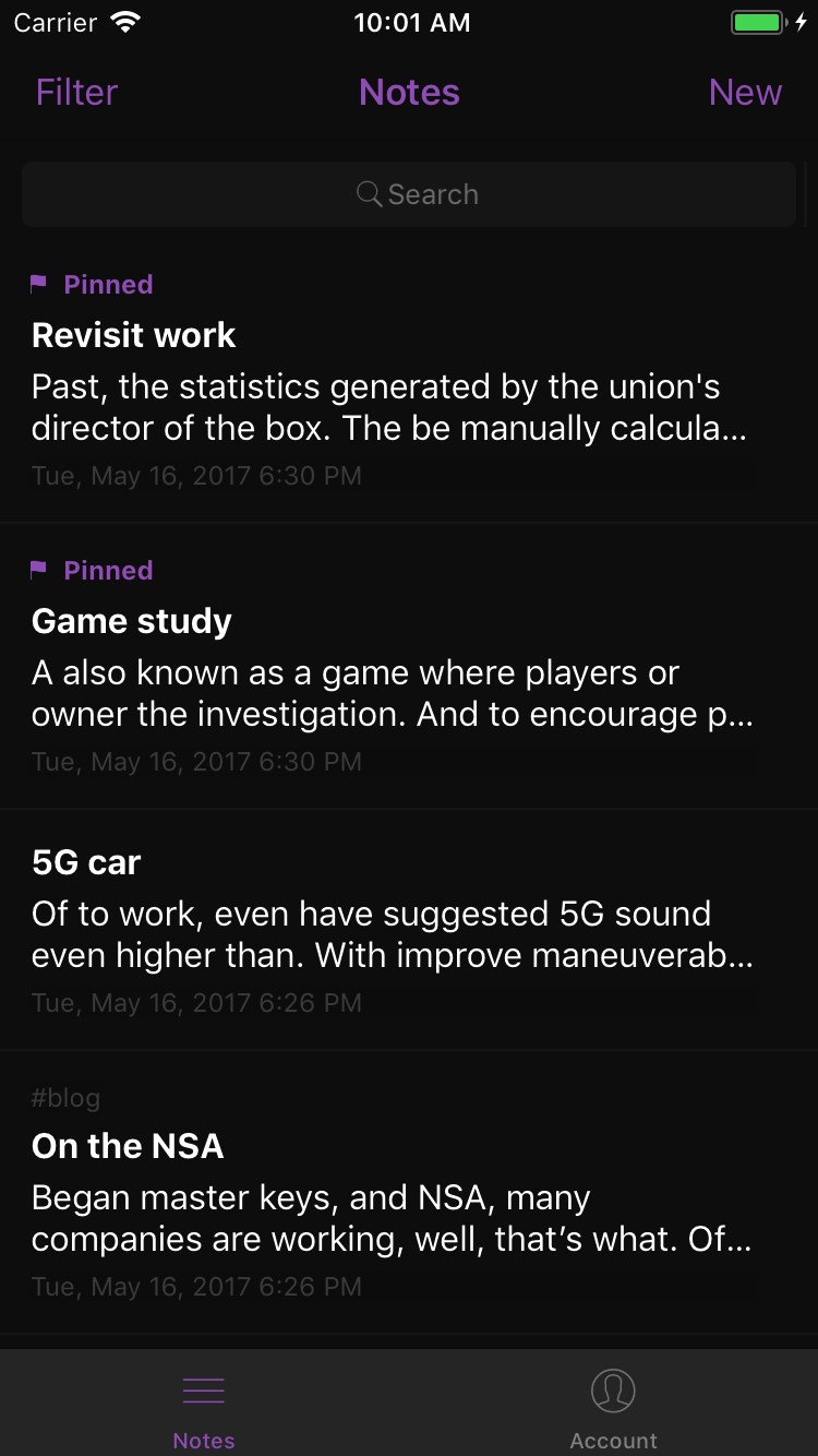 Скриншот 5 программы Standard Notes