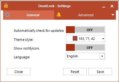Скриншот 3 программы DeadLock