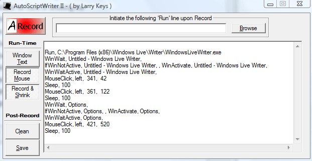 Скриншот 3 программы AutoHotkey