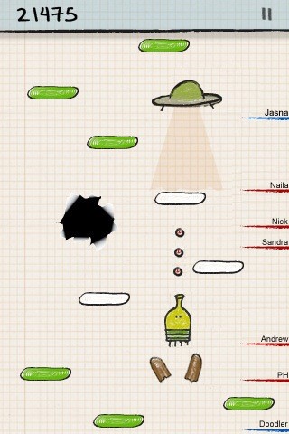 Скриншот 2 программы Doodle Jump