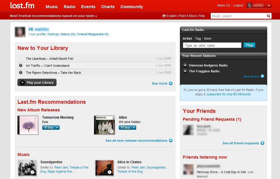 Скриншот 5 программы Last.fm