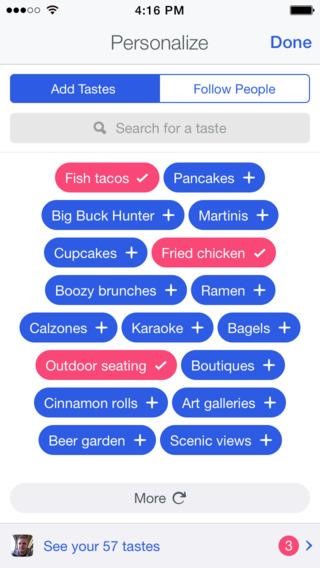 Скриншот 4 программы foursquare