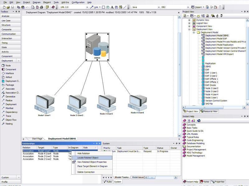 Скриншот 6 программы Enterprise Architect