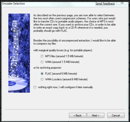 Скриншот 2 программы Exact Audio Copy
