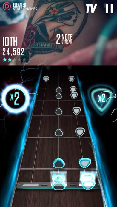 Скриншот 3 программы Guitar Hero