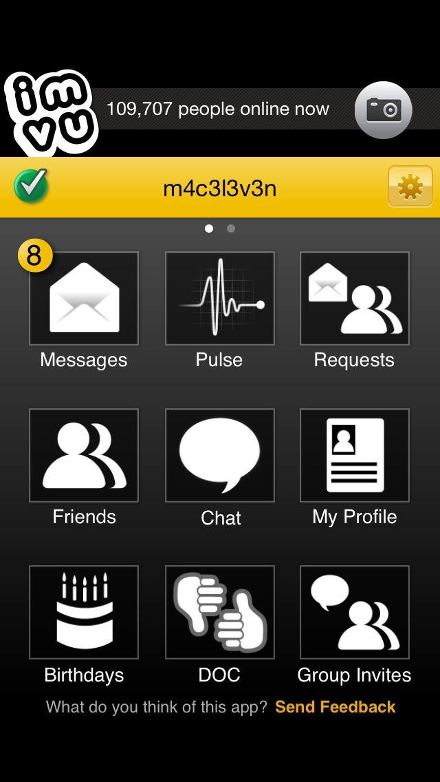 Скриншот 5 программы IMVU 2Go