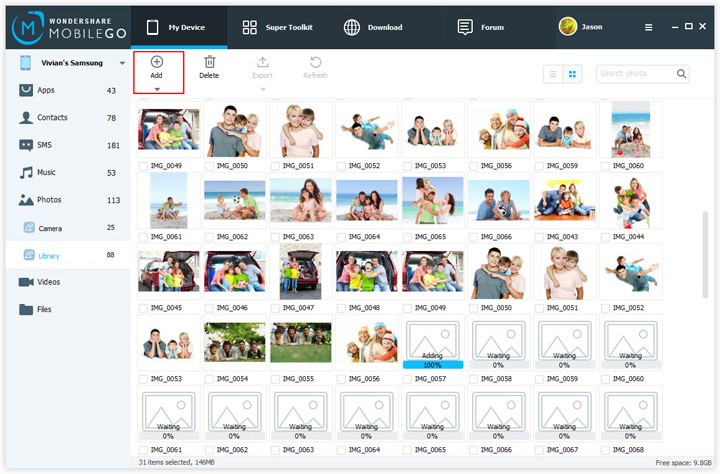 Скриншот 6 программы Wondershare MobileGo