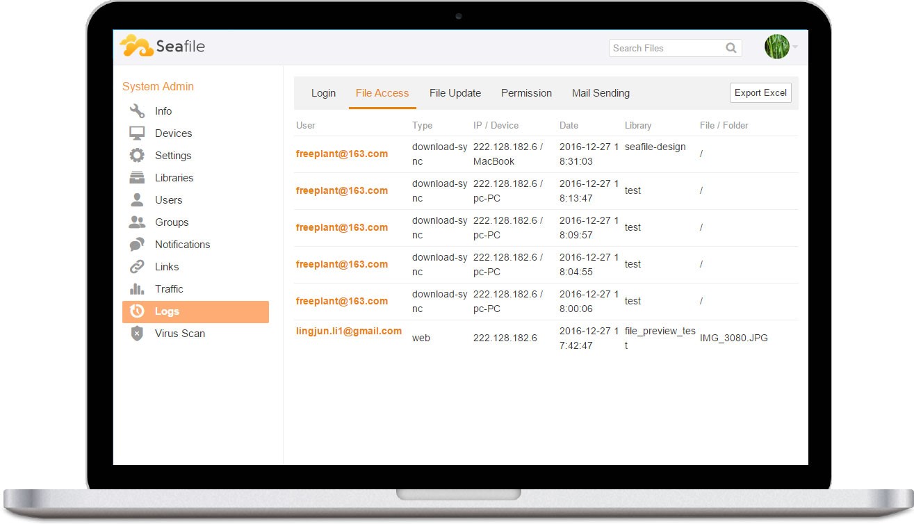 Скриншот 6 программы Seafile