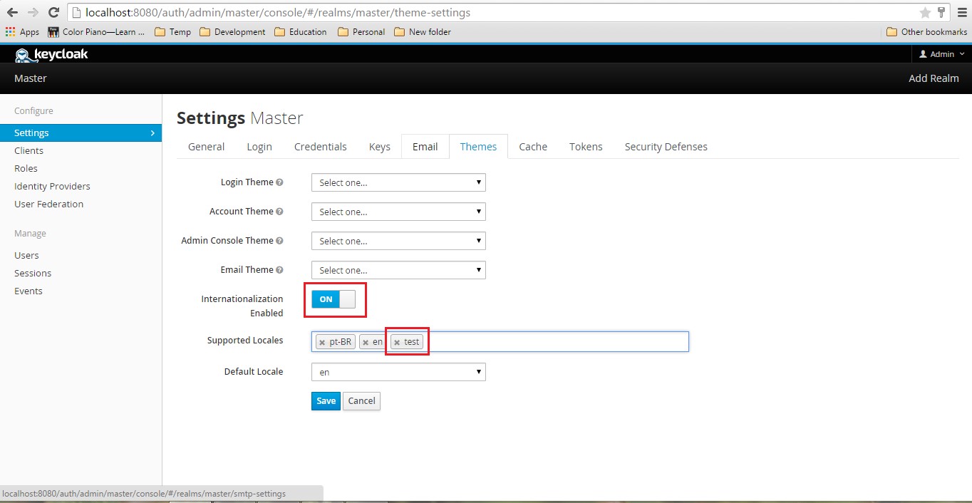 Скриншот 3 программы Keycloak