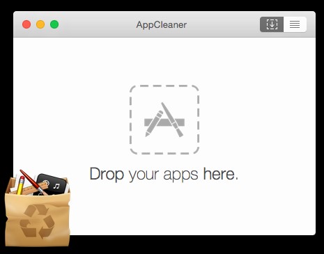 Скриншот 1 программы AppCleaner