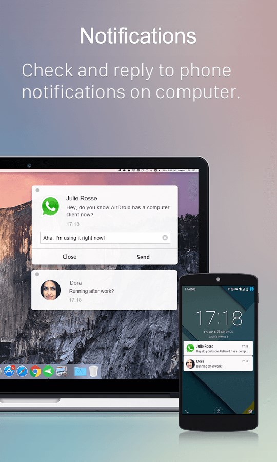 Скриншот 5 программы AirDroid