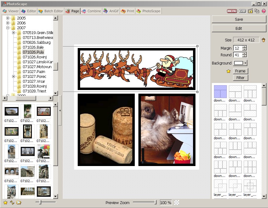 Скриншот 3 программы Photoscape