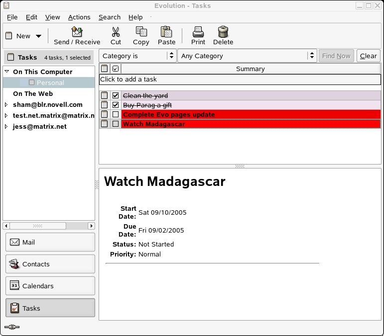 Скриншот 5 программы Evolution