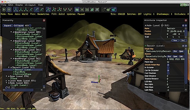 Скриншот 3 программы Urho3D