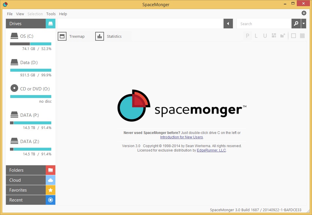 Скриншот 5 программы SpaceMonger