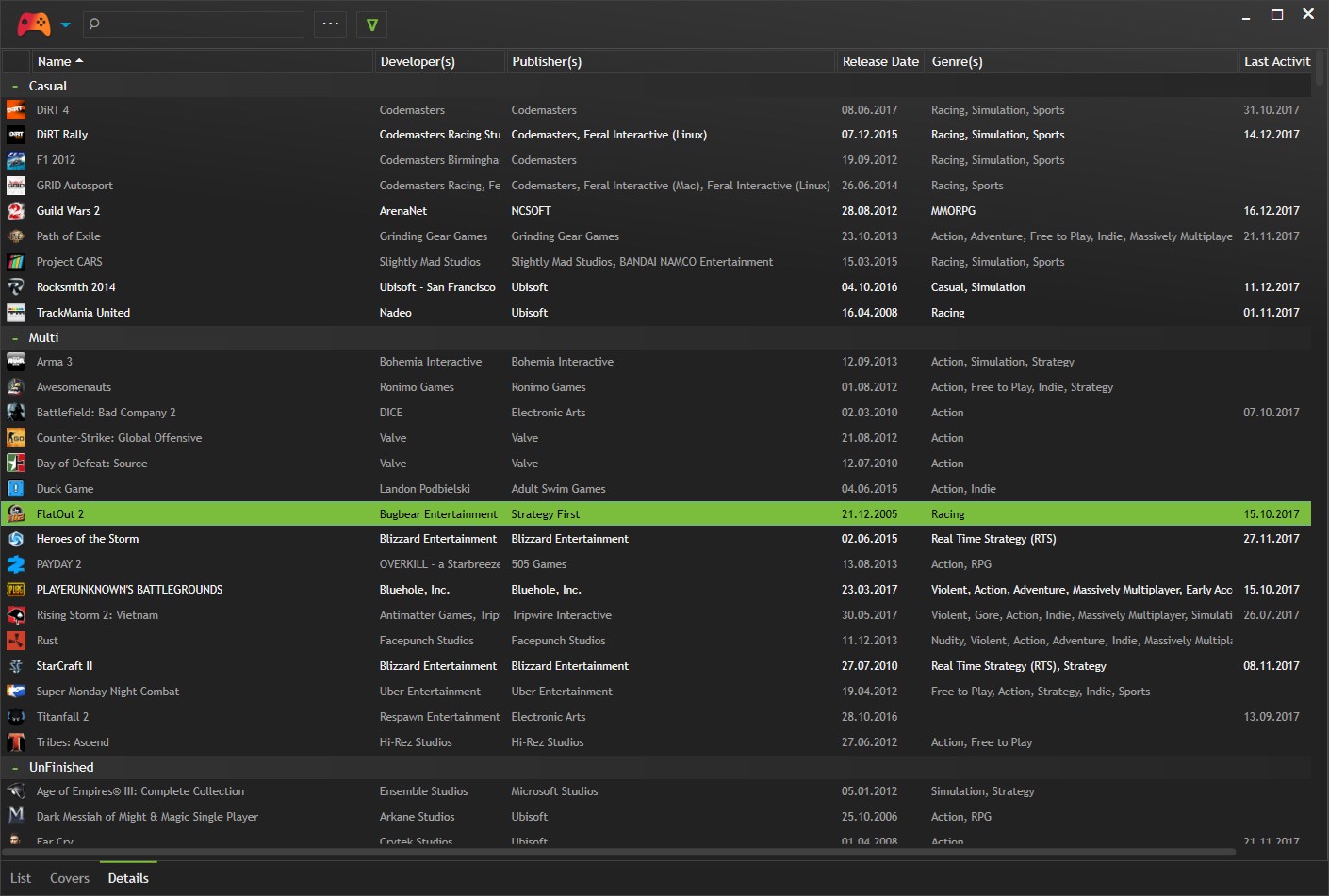 Скриншот 3 программы Playnite