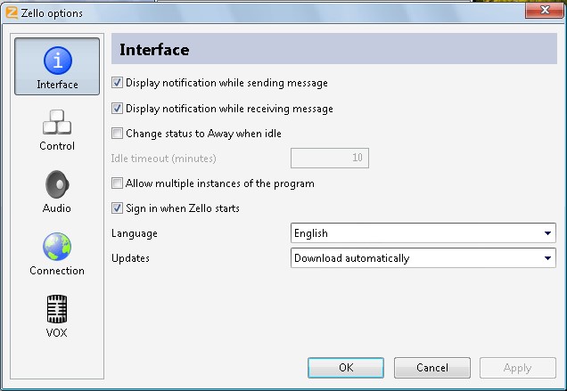 Скриншот 6 программы Zello