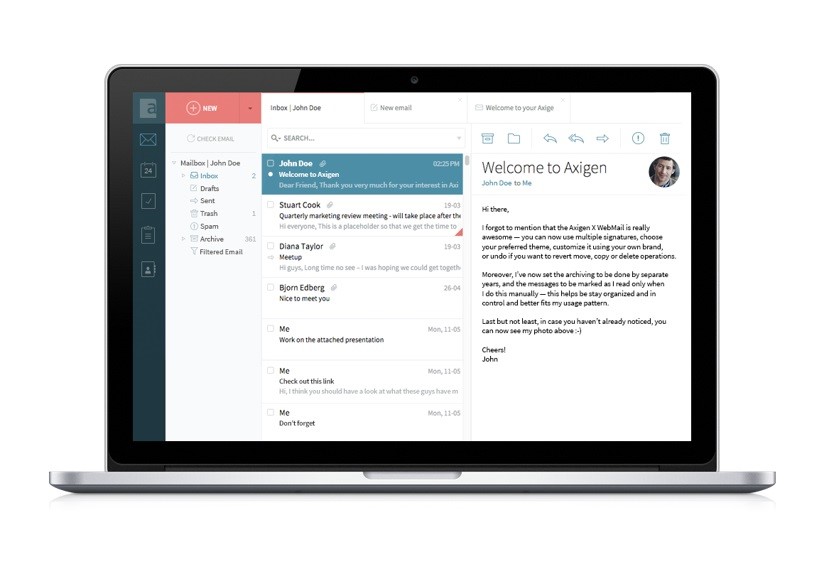 Скриншот 3 программы Axigen