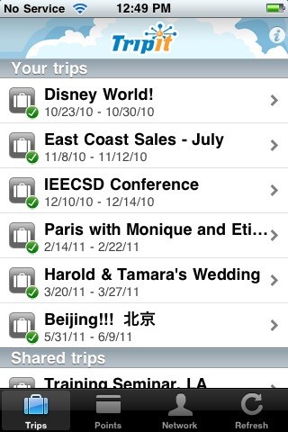 Скриншот 6 программы TripIt