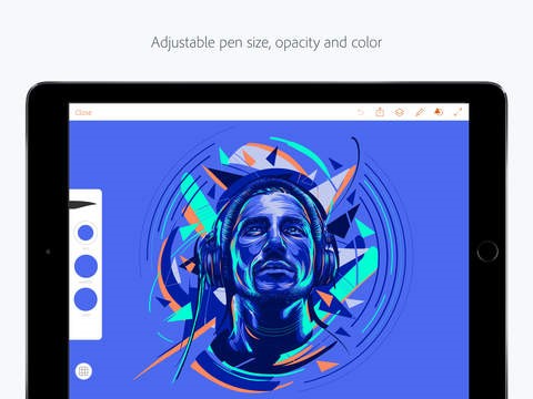Скриншот 4 программы Adobe Illustrator Draw