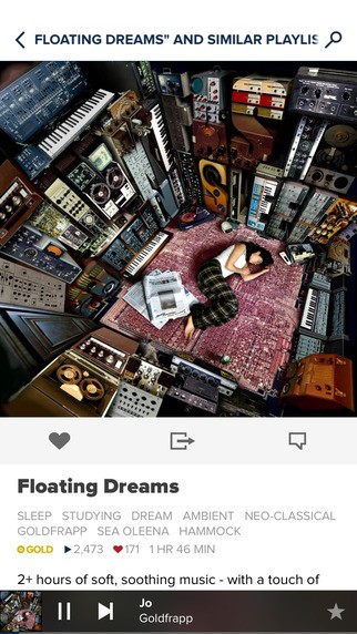 Скриншот 4 программы 8tracks