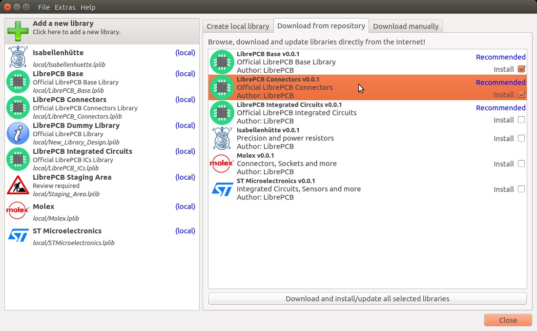 Скриншот 4 программы LibrePCB