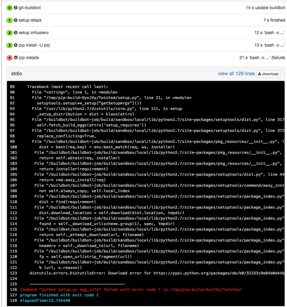 Скриншот 3 программы Buildbot