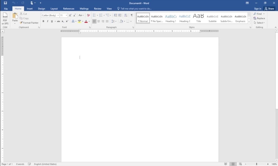 Скриншот 2 программы Microsoft Office Word