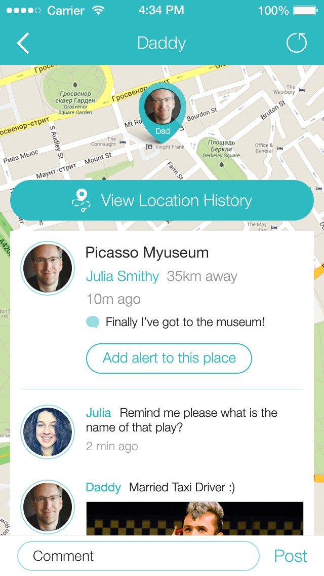 Скриншот 4 программы GeoZilla