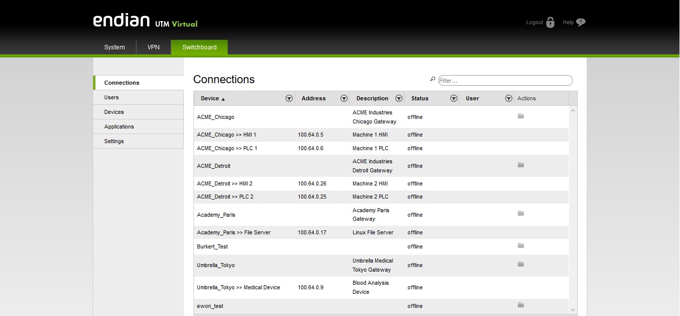 Скриншот 3 программы Endian Firewall Community