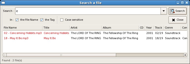 Скриншот 5 программы EasyTAG