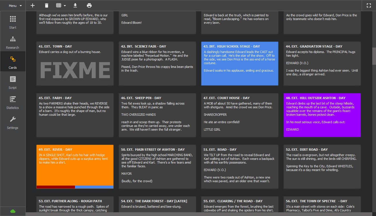 Скриншот 5 программы KIT Scenarist