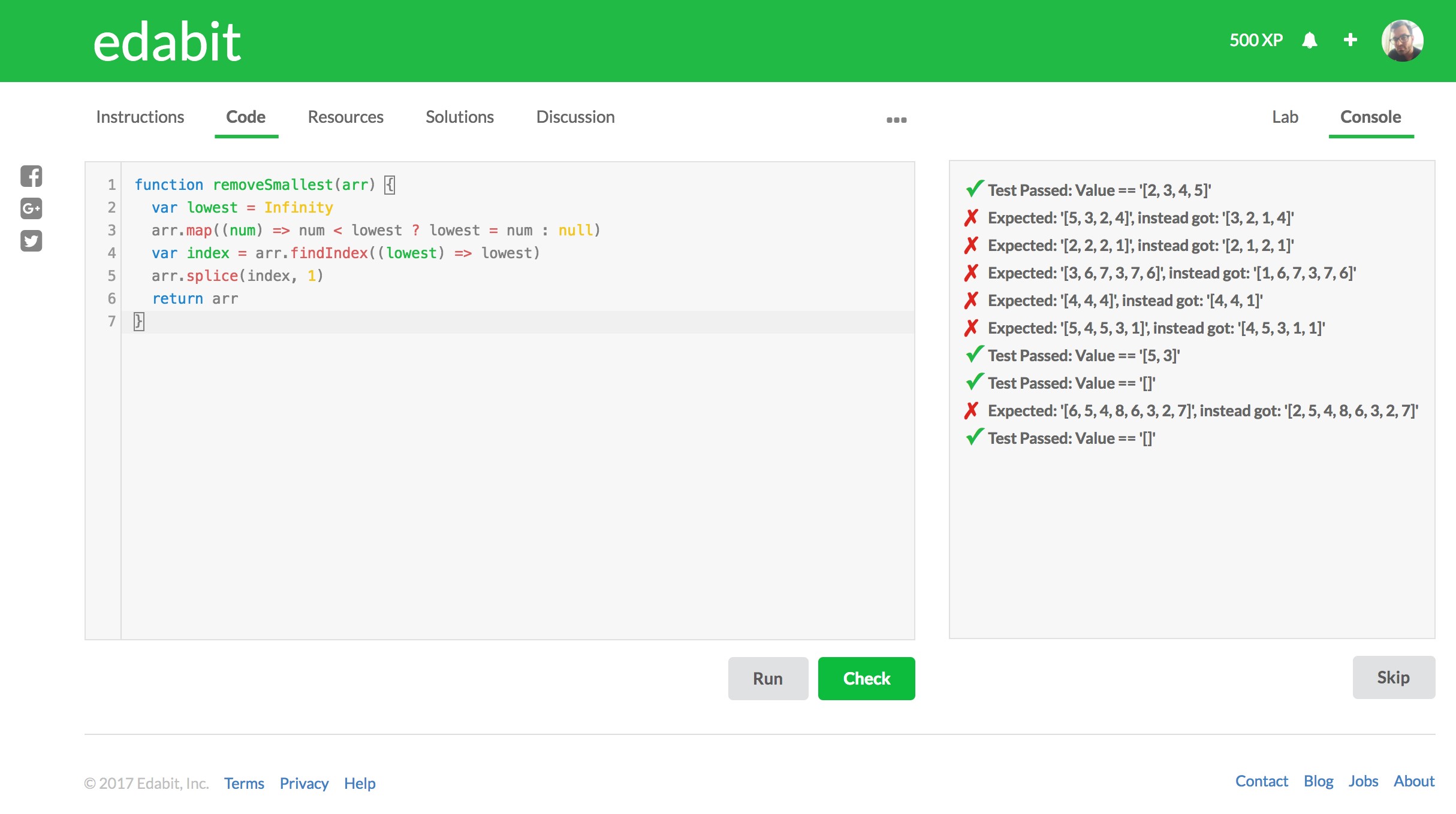 Скриншот 2 программы Edabit.com