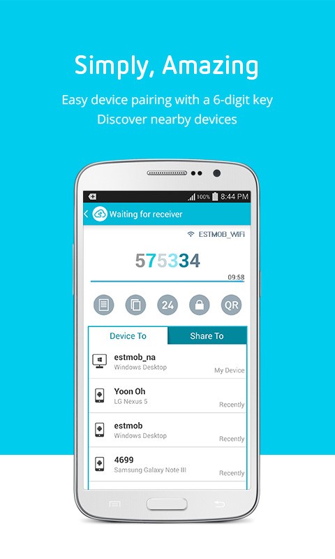 Скриншот 6 программы Send Anywhere