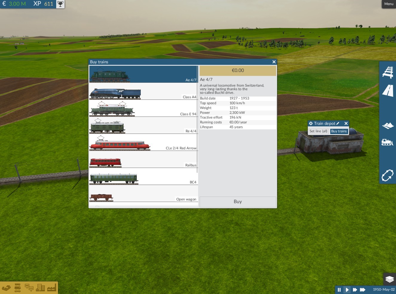 Скриншот 5 программы Train Fever