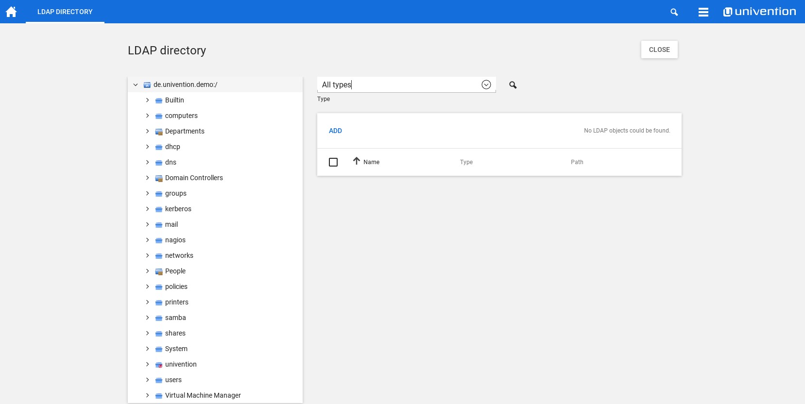 Скриншот 6 программы Univention Corporate Server