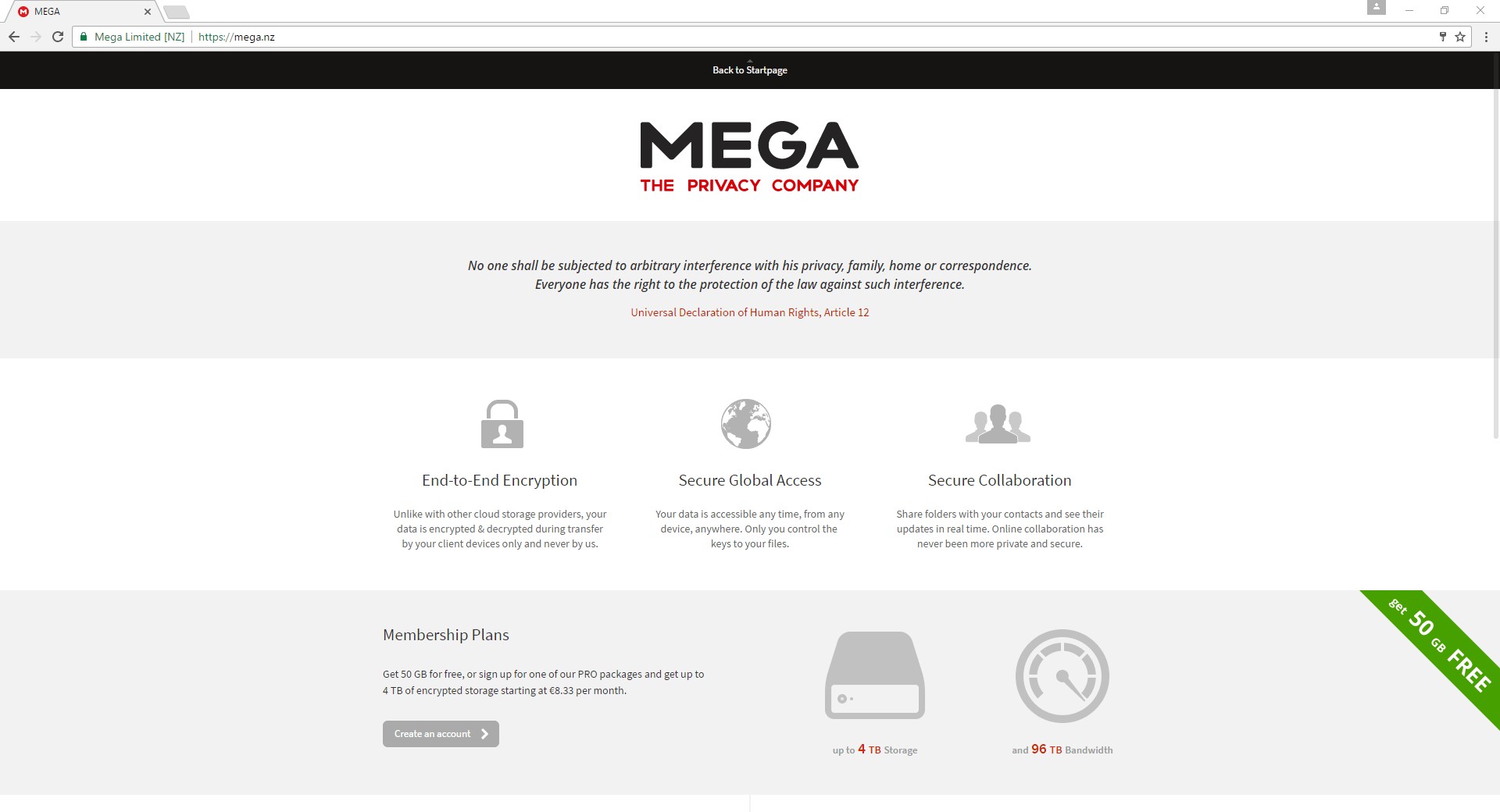 Скриншот 4 программы MEGA