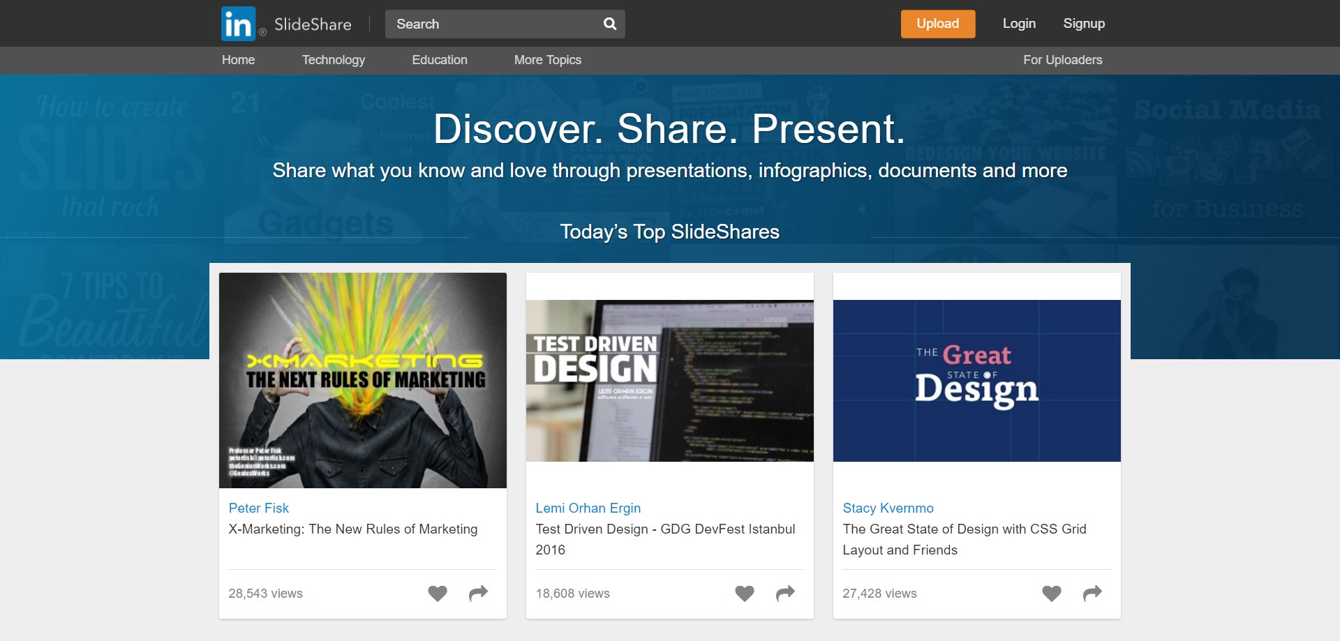 Скриншот 3 программы LinkedIn SlideShare