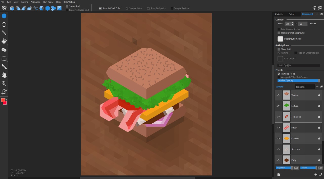 Скриншот 6 программы Marmoset Hexels 2