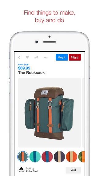 Скриншот 6 программы Pinterest