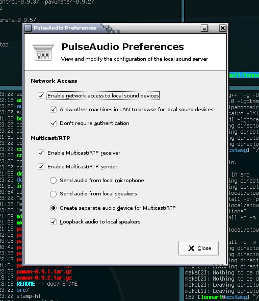 Скриншот 3 программы PulseAudio