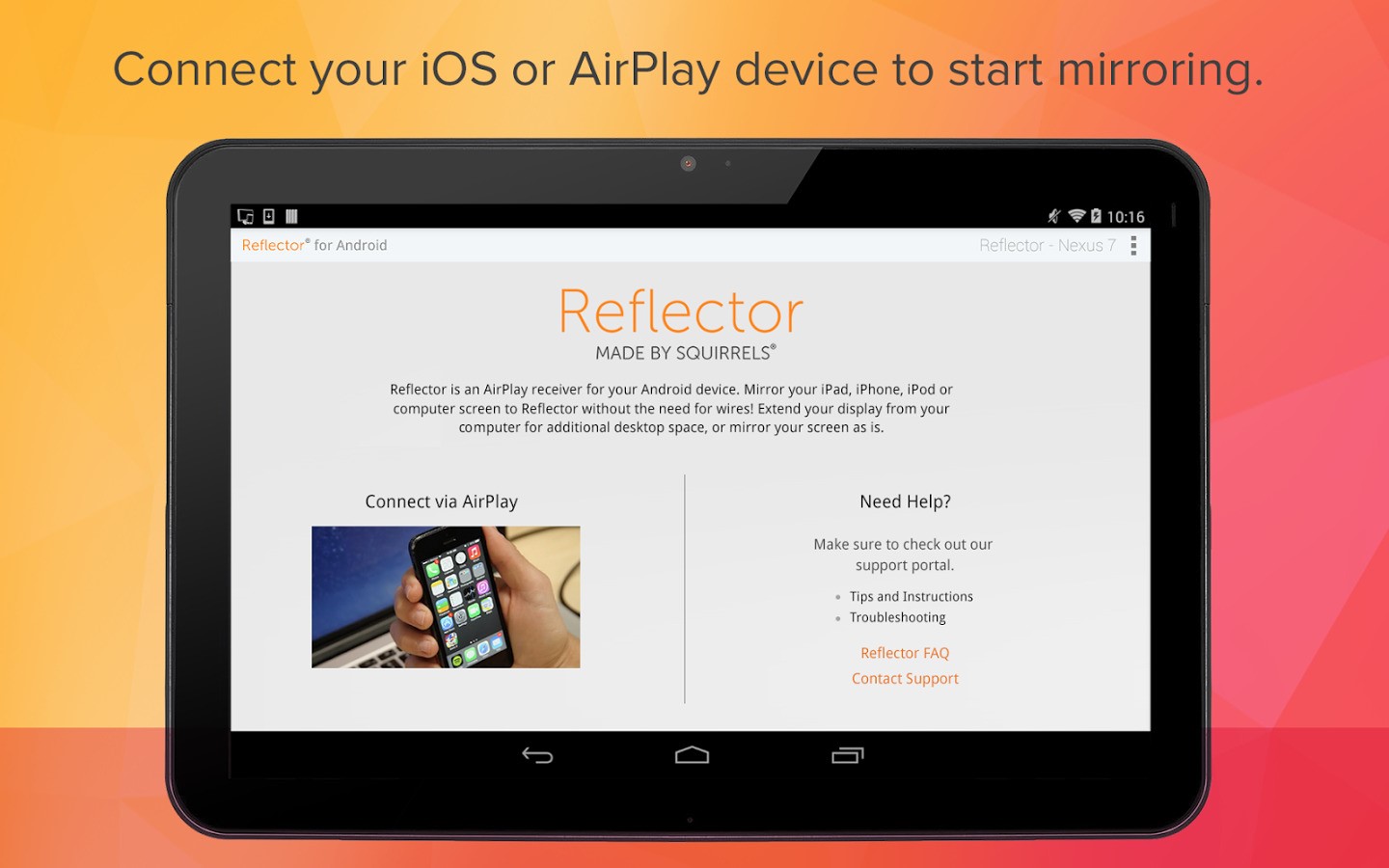 Скриншот 4 программы Reflector