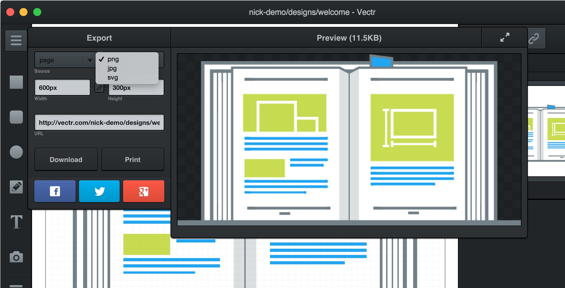 Скриншот 5 программы Vectr
