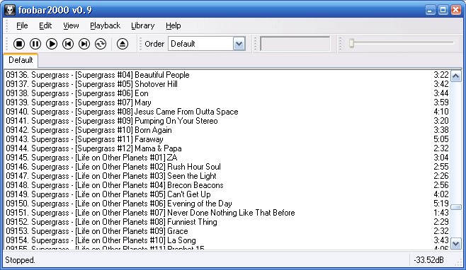 Скриншот 5 программы foobar2000