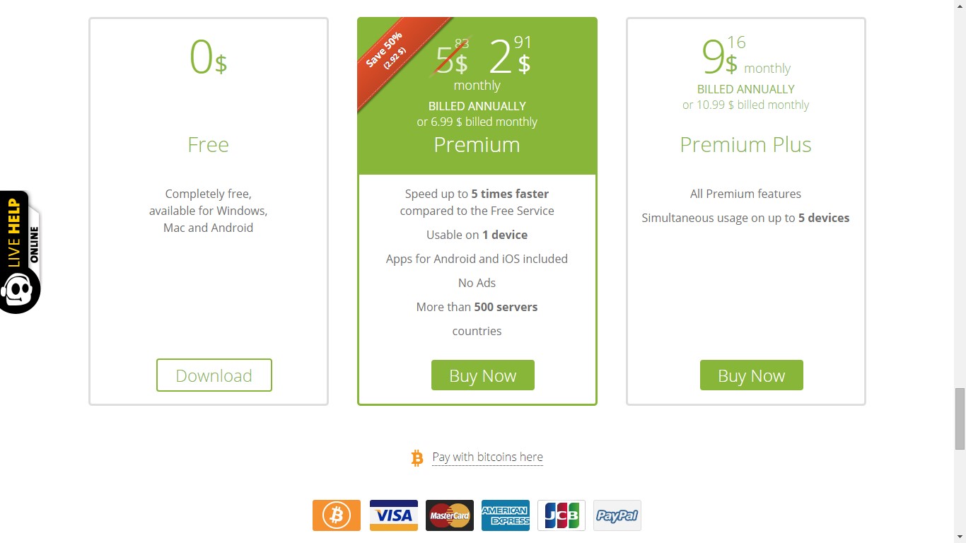 Скриншот 4 программы CyberGhost VPN