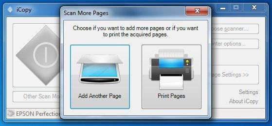 Скриншот 2 программы iCopy Free Photocopier